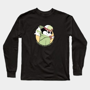 Raccoon - Money Long Sleeve T-Shirt